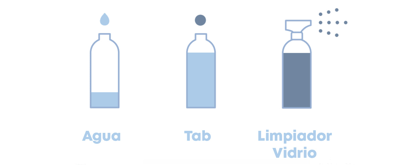 Refill en frasco - Limpiador Vidrio